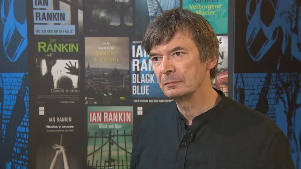 Author Ian Rankin gifts archives to National Library of Scotland (BBC News 2019)